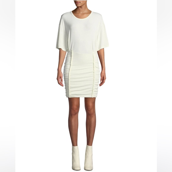 IRO Speedy Scoop-Neck Tee With Dress Braided Details - Picture 2 of 9